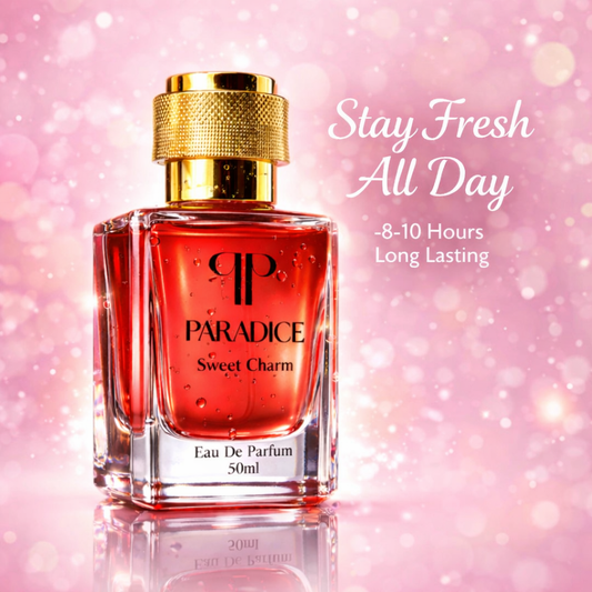 Sweet Charm – Fruity Floral Perfume for Women | Irresistible Scent (50ml) - Paradice Perfumes