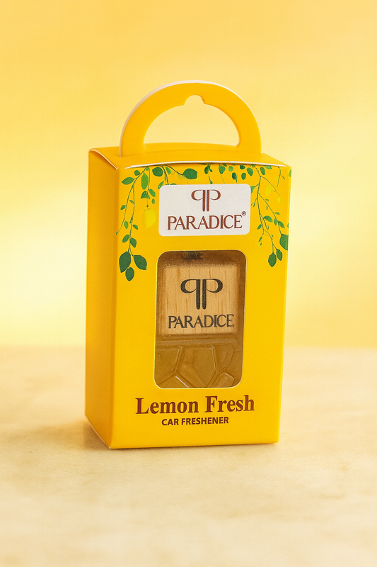 Lemon Car Hanging Perfume 10ML – Citrus Fresh Car Air Freshener