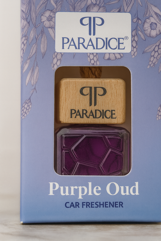 Purple OUD Car Hanging Perfume 10ML – Premium Luxury Car Freshener
