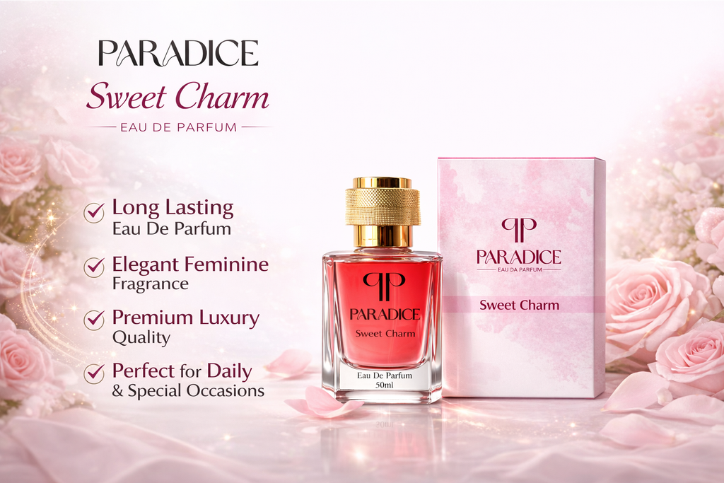 Sweet Charm – Fruity Floral Perfume for Women | Irresistible Scent (50ml)