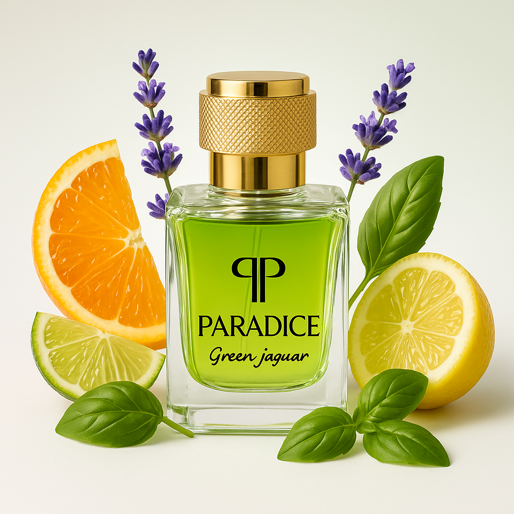 Green Jaguar Office Wear Perfume - Premium Classy Scent for the Modern Professional (50ml)