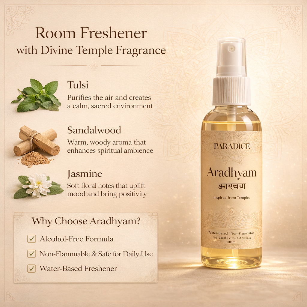 Paradice Temple Freshner for Ultimate Refreshing Aroma