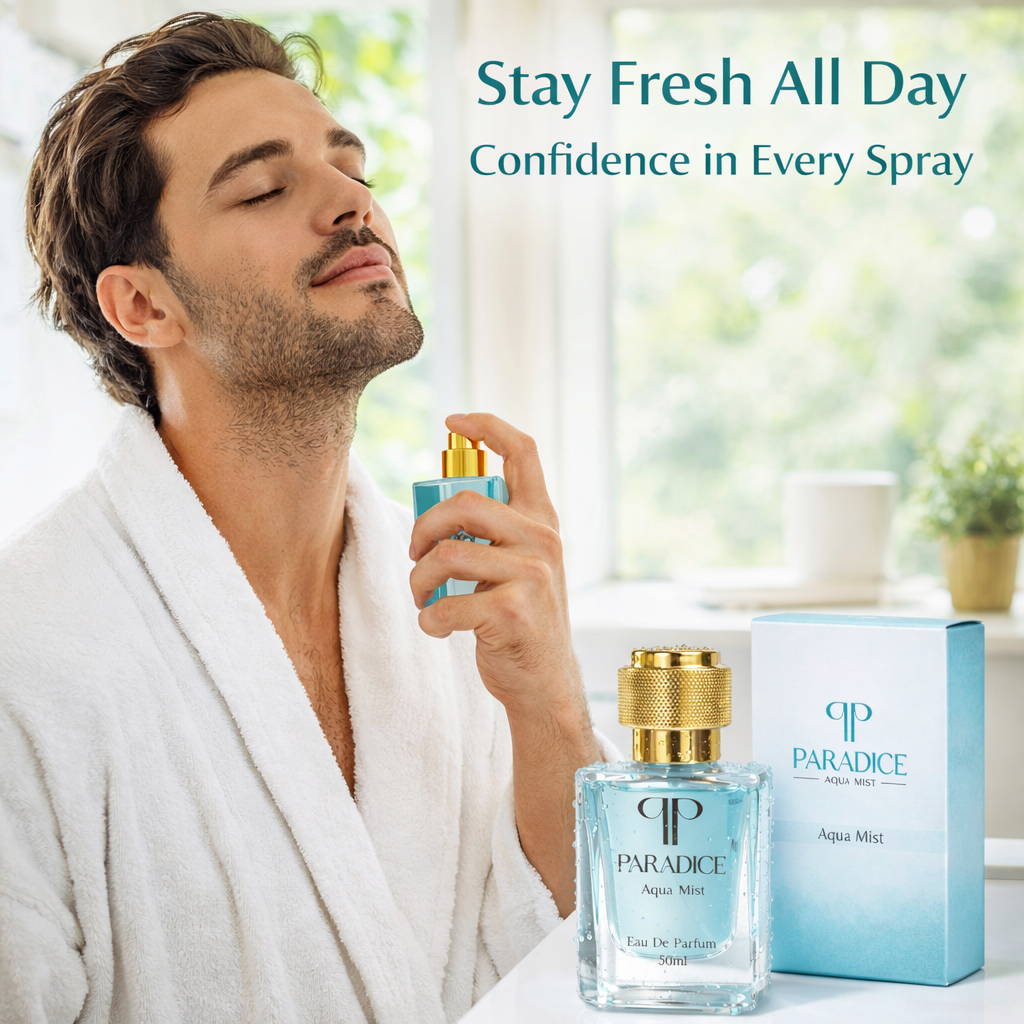 Aqua Mist – Fresh Workout Perfume for Men & Women (50ml)
