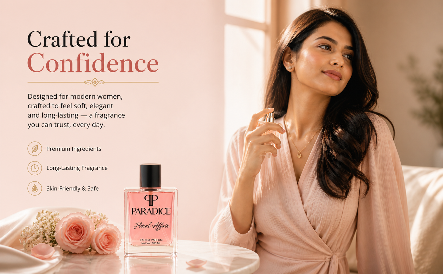 Floral Affair Perfume 100ml Luxury Edition - Exquisite Elegant Fragrance