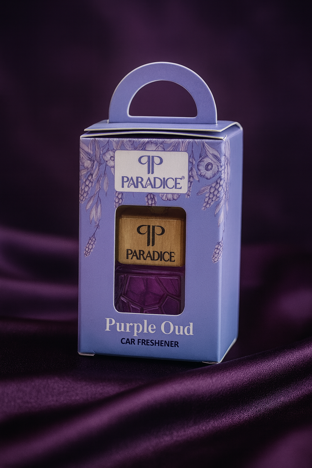 Purple OUD Car Hanging Perfume 10ML – Premium Luxury Car Freshener