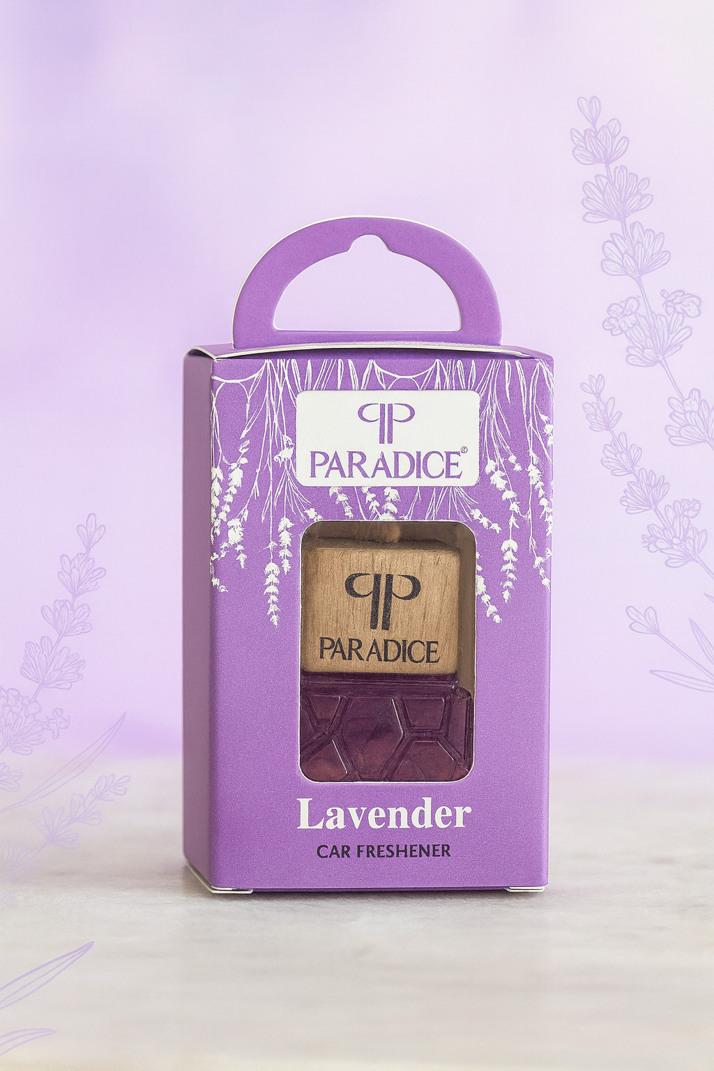 Lavender Car Hanging Perfume 10ML – Relaxing Car Air Freshener