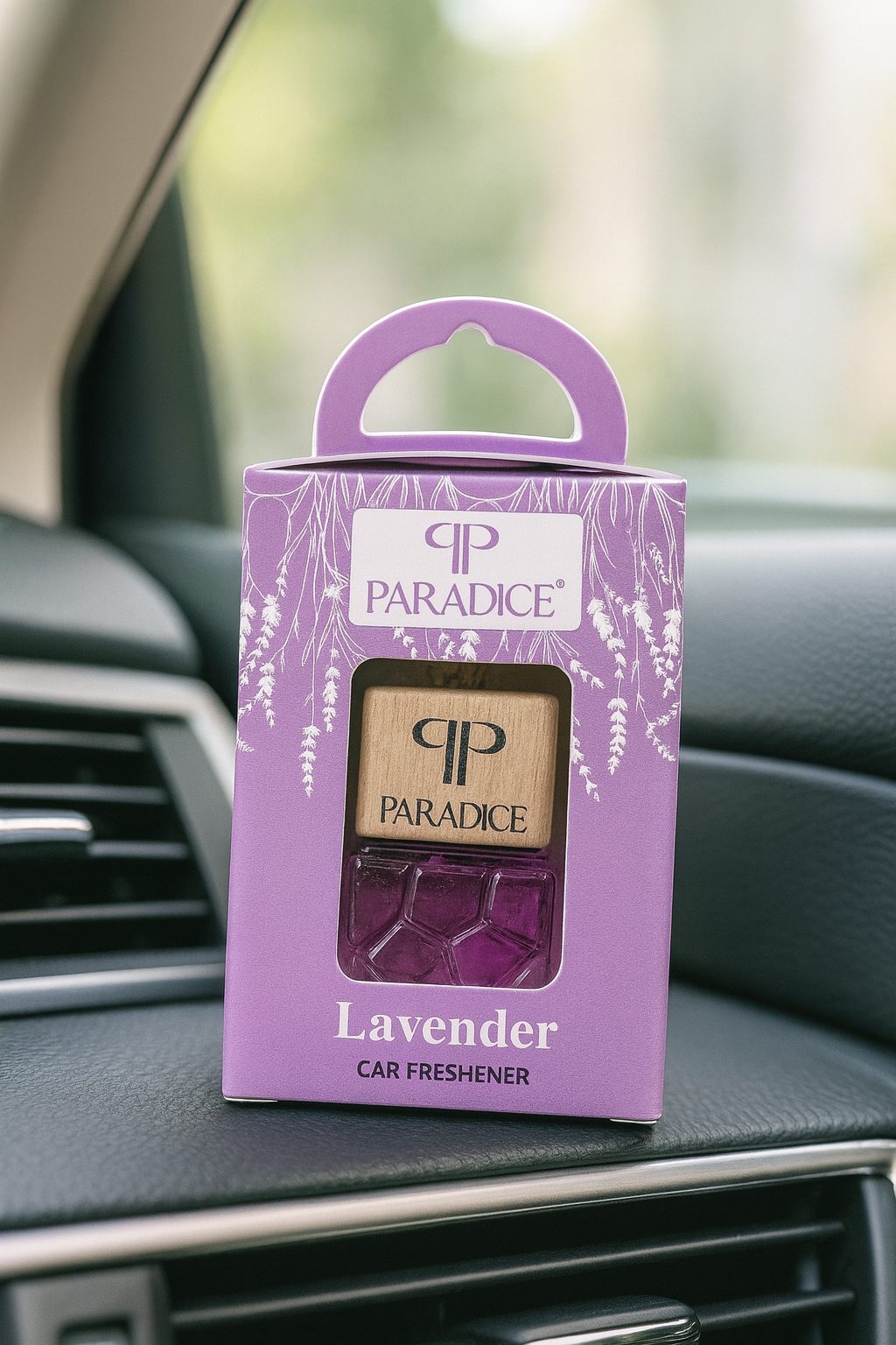 Lavender Car Hanging Perfume 10ML – Relaxing Car Air Freshener