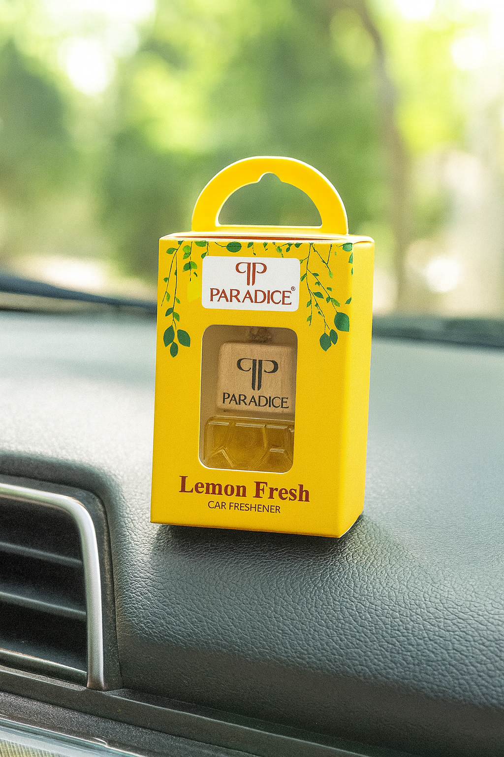 Lemon Car Hanging Perfume 10ML – Citrus Fresh Car Air Freshener
