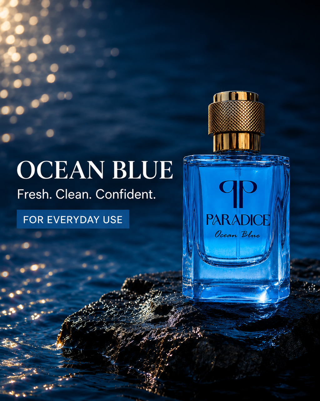 Ocean Blue - Fresh Aquatic Perfume