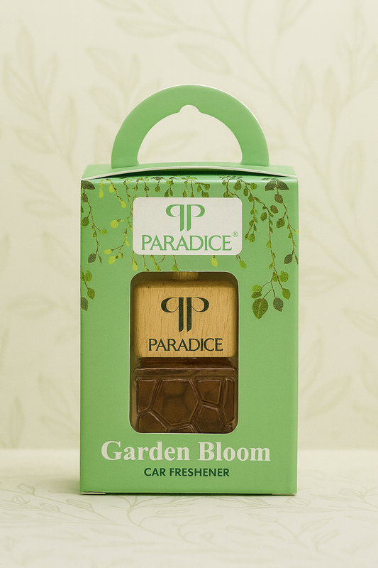 Garden Bloom Car Hanging Perfume 10ML – Natural Floral Car Freshener