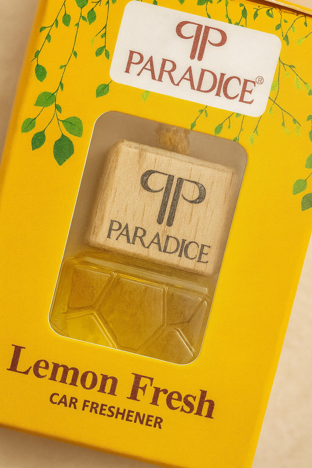 Lemon Car Hanging Perfume 10ML – Citrus Fresh Car Air Freshener