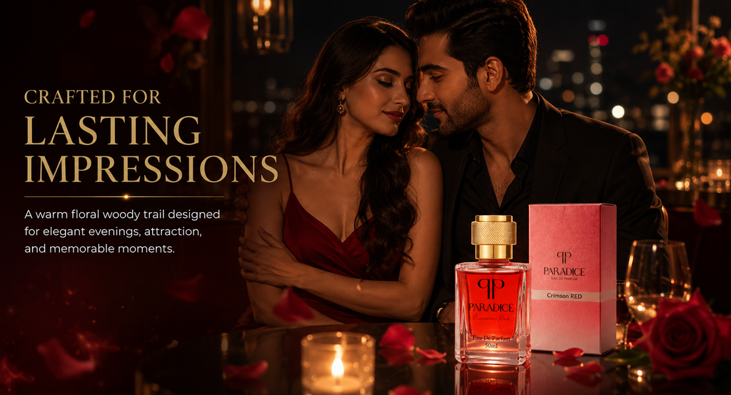 Crimson Red – Bold Romantic Perfume | Intense Fragrance (50ml)