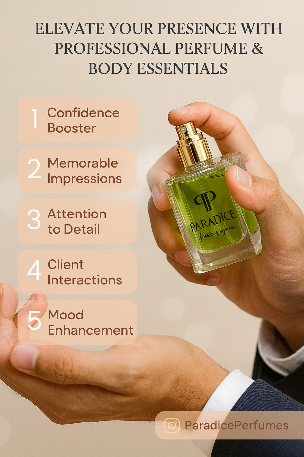 Green Jaguar Office Wear Perfume - Premium Classy Scent for the Modern Professional (50ml)