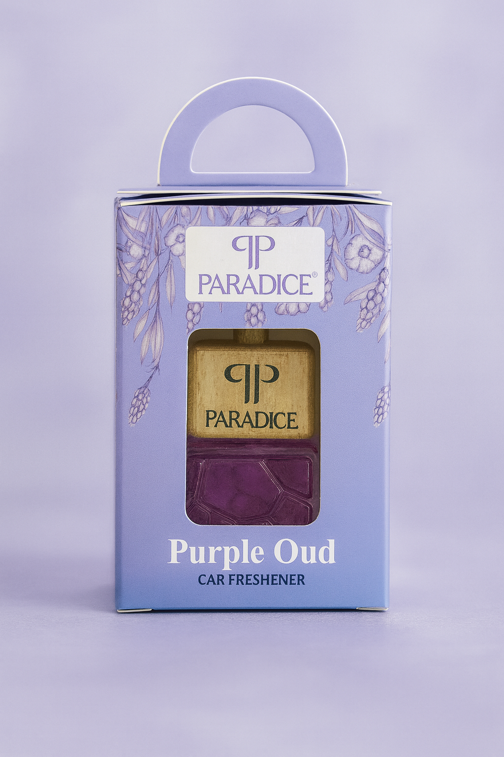 Purple OUD Car Hanging Perfume 10ML – Premium Luxury Car Freshener