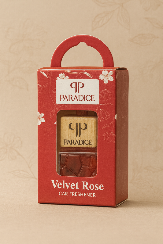 Velvet Rose Car Hanging Perfume 10ML –  Floral Car Freshener