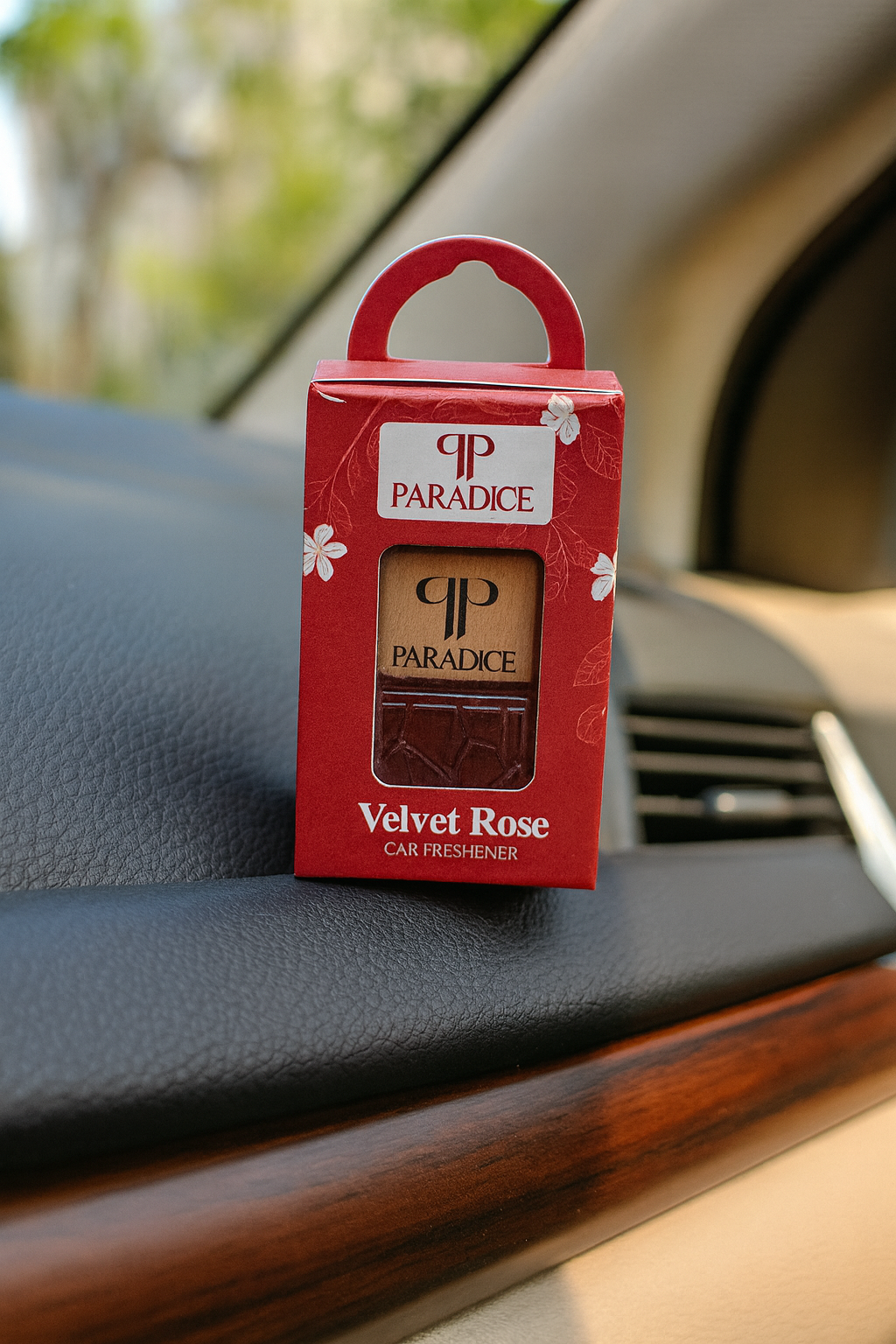 Velvet Rose Car Hanging Perfume 10ML –  Floral Car Freshener