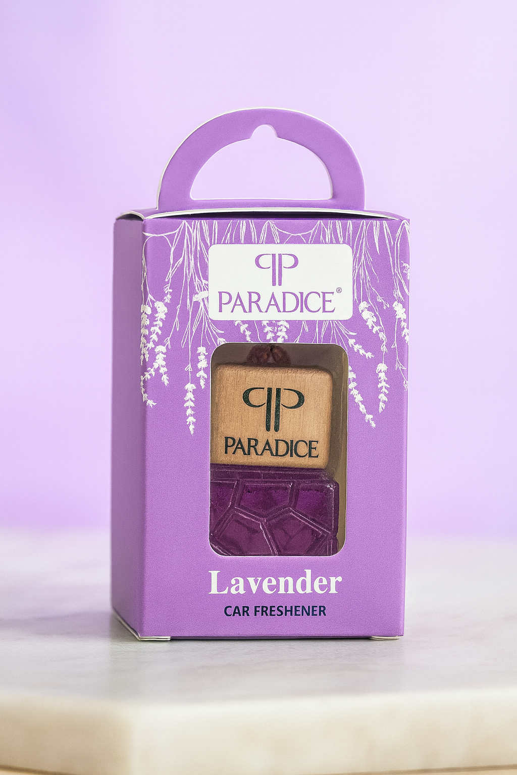 Lavender Car Hanging Perfume 10ML – Relaxing Car Air Freshener