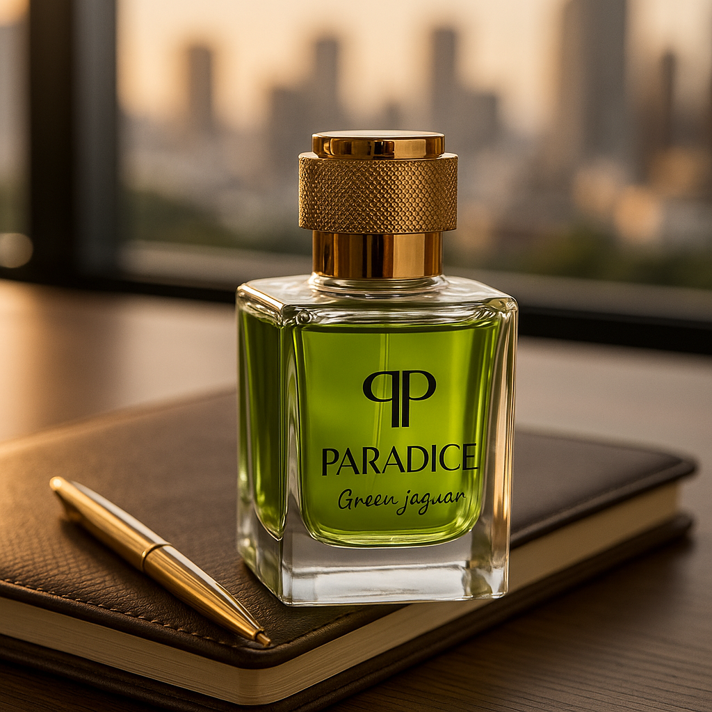 Green Jaguar Office Wear Perfume - Premium Classy Scent for the Modern Professional (50ml)
