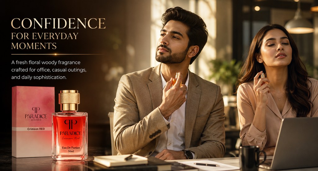 Crimson Red – Bold Romantic Perfume | Intense Fragrance (50ml)