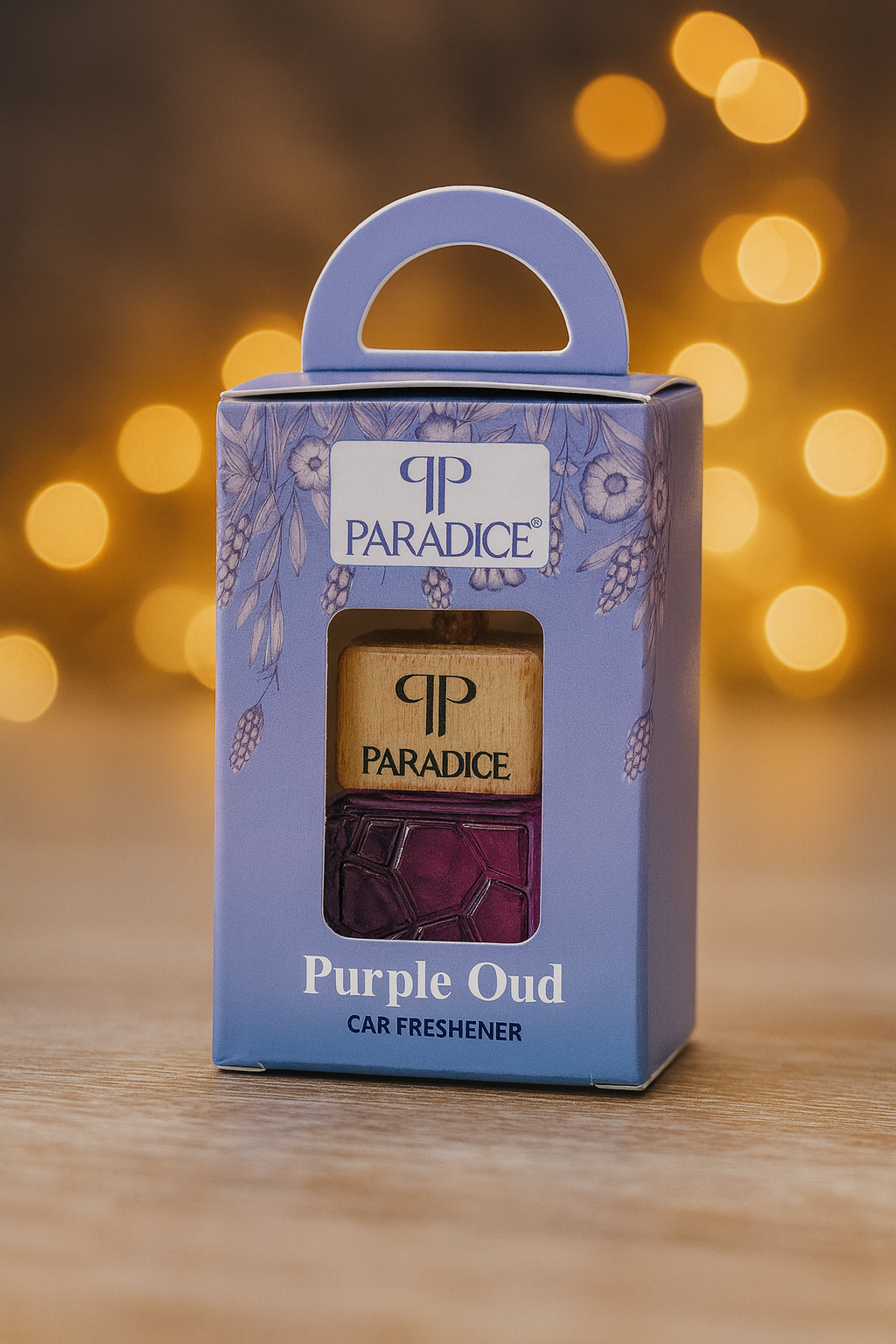 Purple OUD Car Hanging Perfume 10ML – Premium Luxury Car Freshener