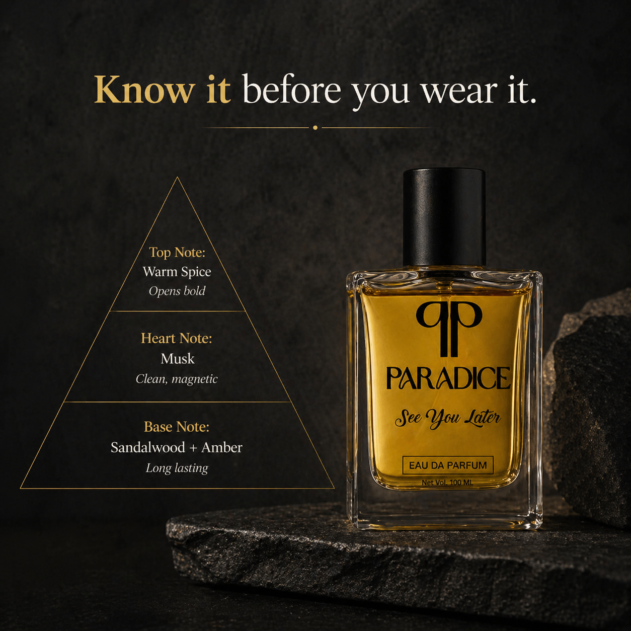 See You Later Premium Unisex Perfume 100ml | Luxury Edition for Distinctive Elegance