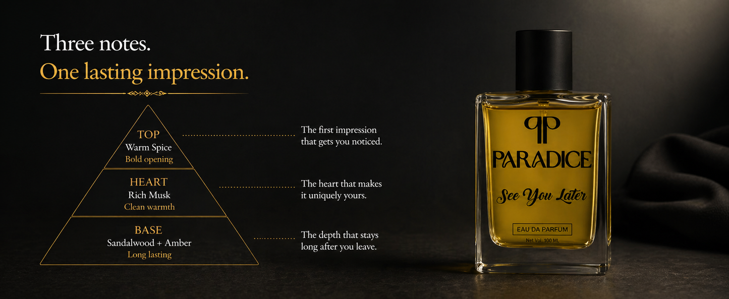 See You Later Premium Unisex Perfume 100ml | Luxury Edition for Distinctive Elegance