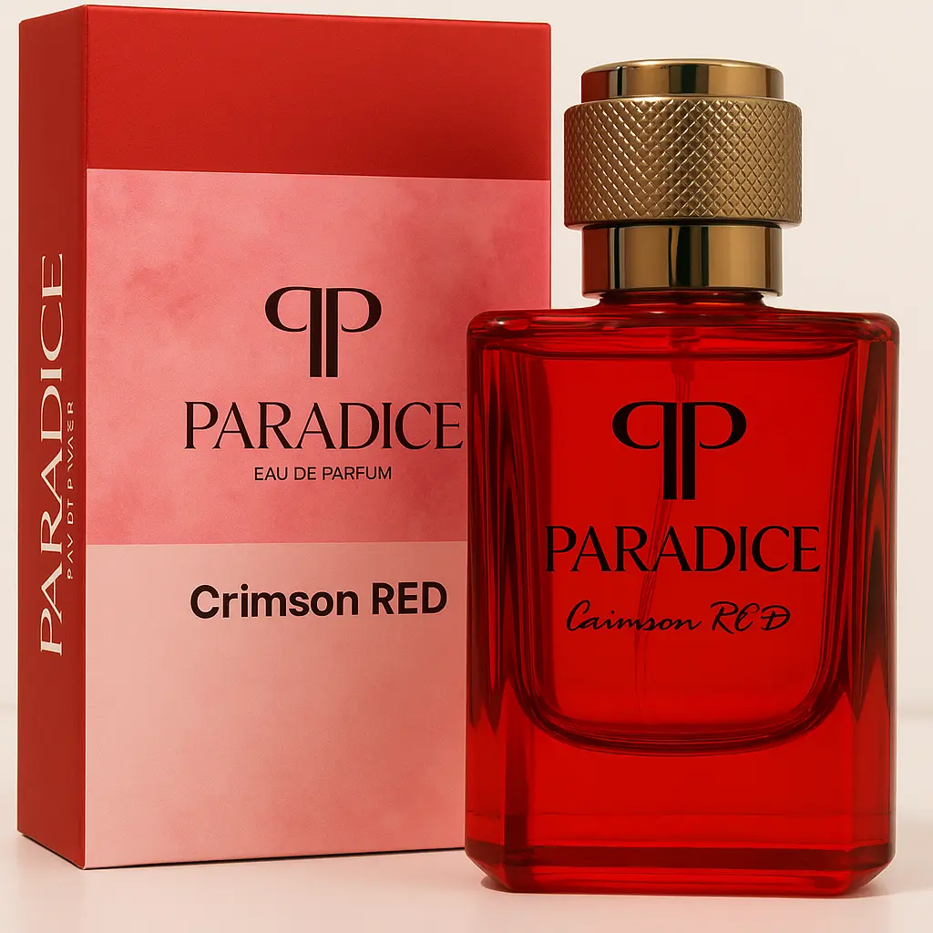 Crimson Red Eau De Parfum – 50ML | Unisex Premium Long-Lasting Luxury Perfume for All Occasions