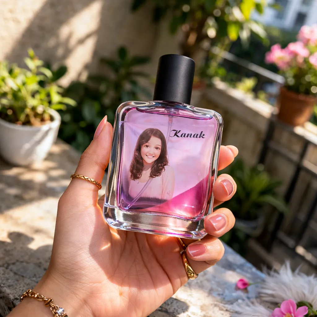 Custom Photo Perfume Gift Box