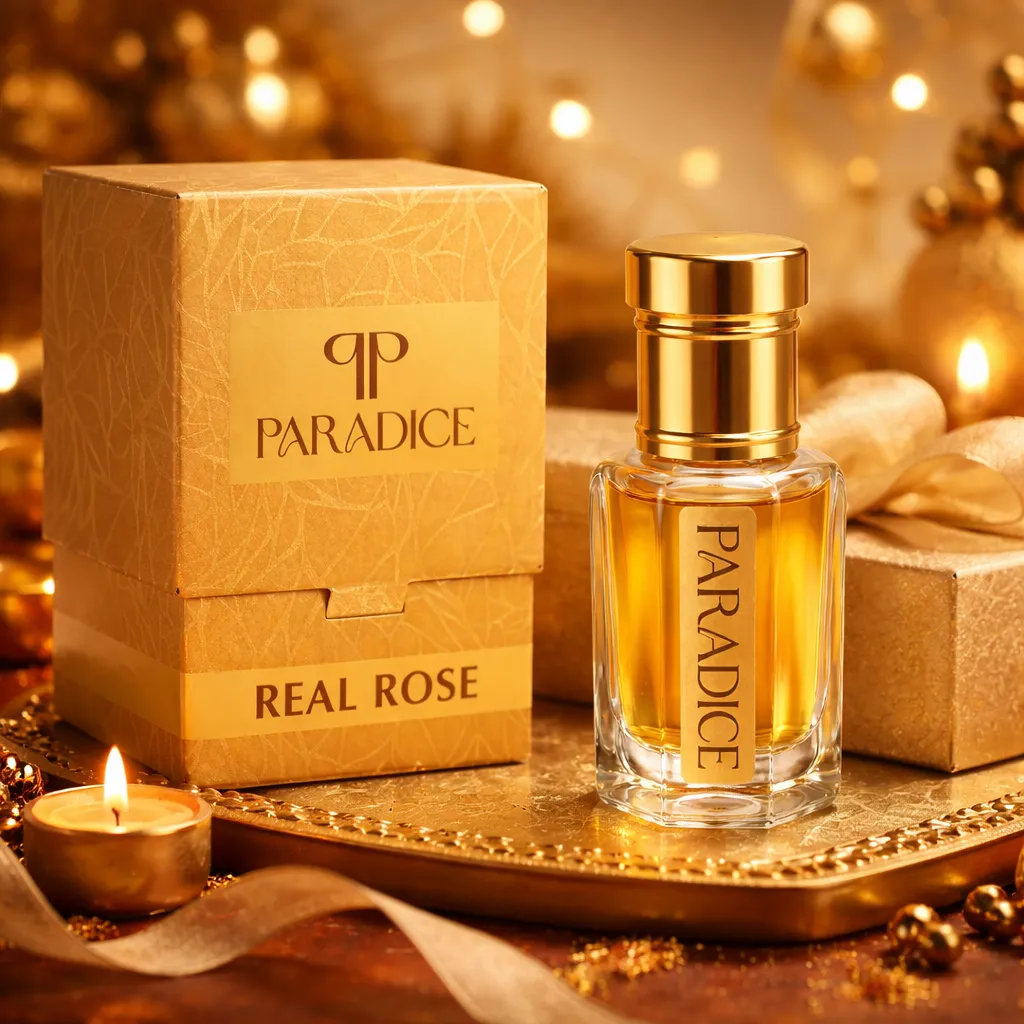 Real Rose Attar – Pure Fasli Gulab Attar (12ml)